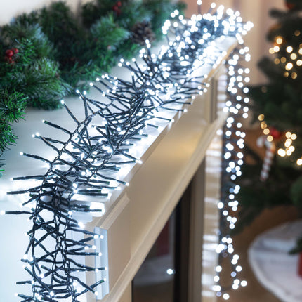 Cluster Lights 720 LEDs available in 6 Color Options - Warm White.