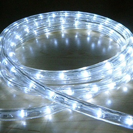 LED Ropelight 9m Flash Connectable available in 5 Colors - Warm White.