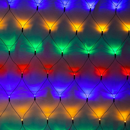 360 LED Net Lights Connectable available in 3 Colors - Warm White.