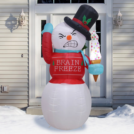 Airpower Shaking Freeze Snowman 180cm.