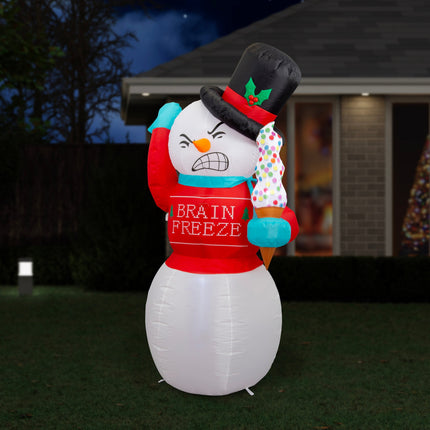 Airpower Shaking Freeze Snowman 180cm.