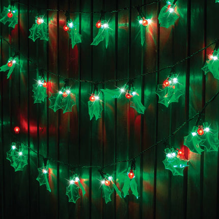 40 Pack LED Holly Lights.
