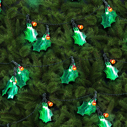 40 Pack LED Holly Lights.