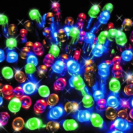 Battery Operated 300 LED Timer Lights – Available in 3 Colors - Warm White.