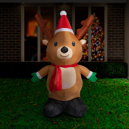 Airpower Christmas Character 120cm Assorted - Gingerbread.