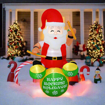 Airpower Christmas Rocker 180cm Santa.
