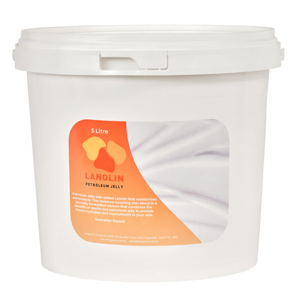 Petroleum Jelly with added Lanolin 5 litre.