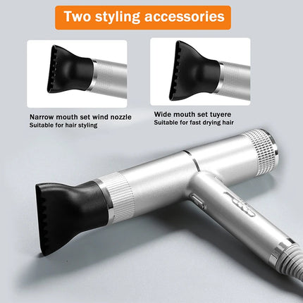 NNEOBA Strong Wind Hair Dryer with Blue Light & Anion Technology.
