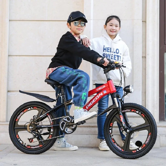 NNEOBA Children's Mountain Bike with Shock Absorption.