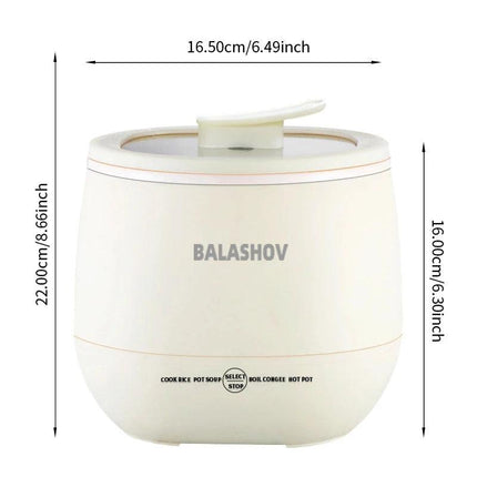 NNEOBA 1.8L Multifunctional Electric Mini Rice Cooker.