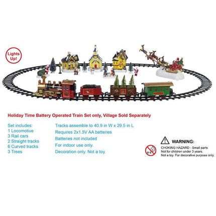 NNEOBA Christmas Village Train Set.