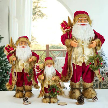 Christmas Santa Claus Doll  - 30cm.