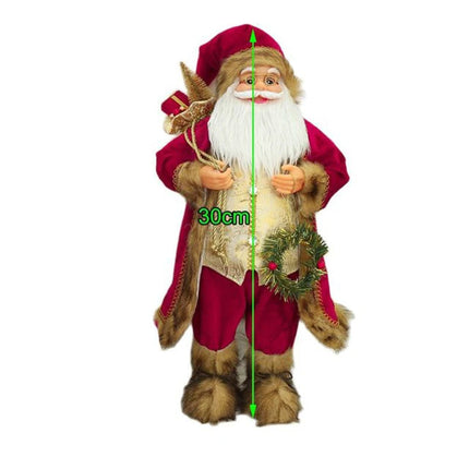 Christmas Santa Claus Doll  - 30cm.