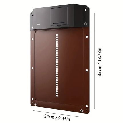 NNETM PCS Automatic Chicken House Coop Door Light-Sensitive Night And Morning Delay Auto Guard Door Opening For Chickens.