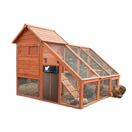 NNETM PCS Automatic Chicken House Coop Door Light-Sensitive Night And Morning Delay Auto Guard Door Opening For Chickens.