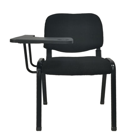 NNECN Lecture Chair with Table Top for Classroom Lecture Training Conference (Set of 6-Black).