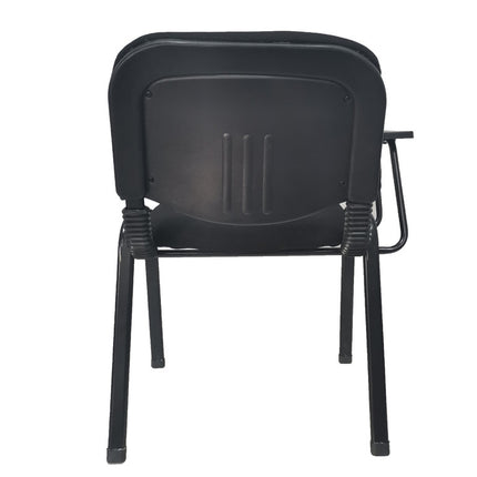NNECN Lecture Chair with Table Top for Classroom Lecture Training Conference (Set of 6-Black).