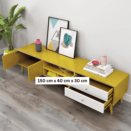 NNECN Modern TV Stand Side table & Coffee Table package for Living Room.