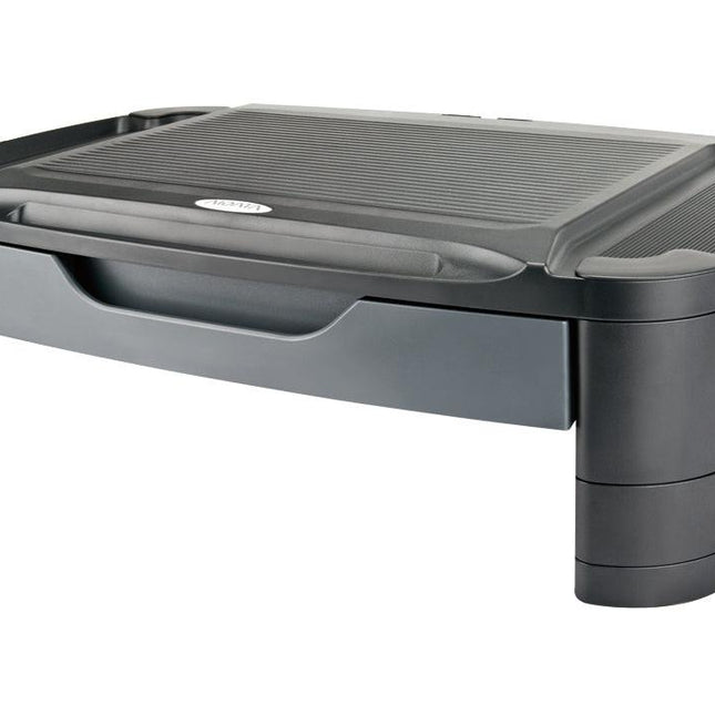 Aidata MR-1002G Professional Smart Monitor Height Adjustable Stand with Drawer.