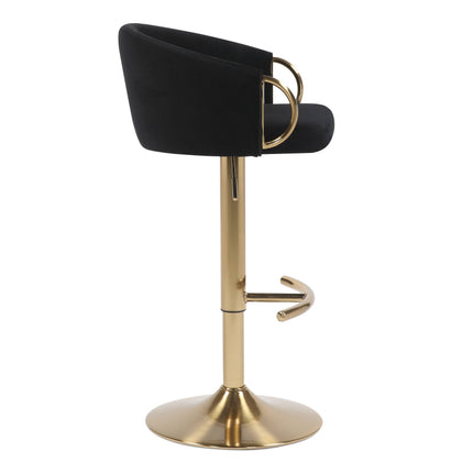 WINFREY GAS LIFT BAR STOOL.