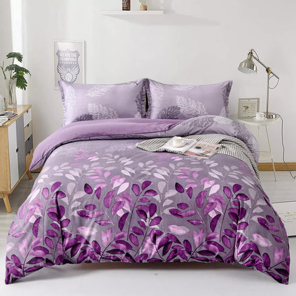 Soft Haven 3-Piece Duvet Cover Set - Long-Lasting Comfort-King.