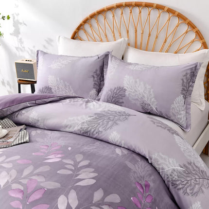 Soft Haven 3-Piece Duvet Cover Set - Long-Lasting Comfort-King.