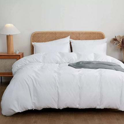 Serene Tones Pastel Duvet Cover Set - Quick-Dry Fabric-King.