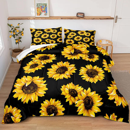 Scandi Dream soft floral Comforter Set – Soft Neutral 3‑Piece Look.