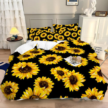 Scandi Dream soft floral Comforter Set – Soft Neutral 3‑Piece Look.