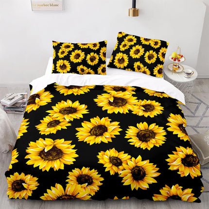 Scandi Dream soft floral Comforter Set – Soft Neutral 3‑Piece Look.