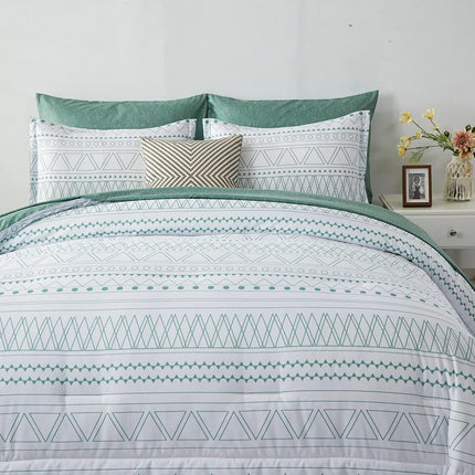 Boho Vibes Bedding Set – 3‑Piece Comforter & Pillow Covers.