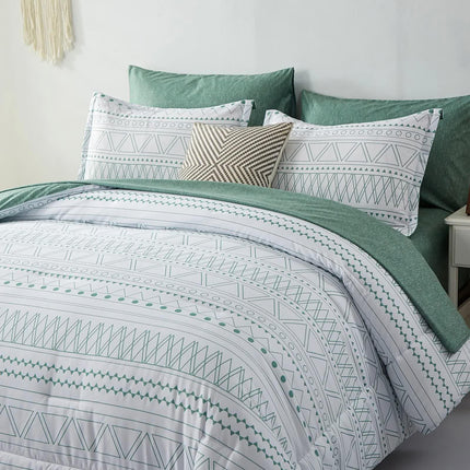 Boho Vibes Bedding Set – 3‑Piece Comforter & Pillow Covers.