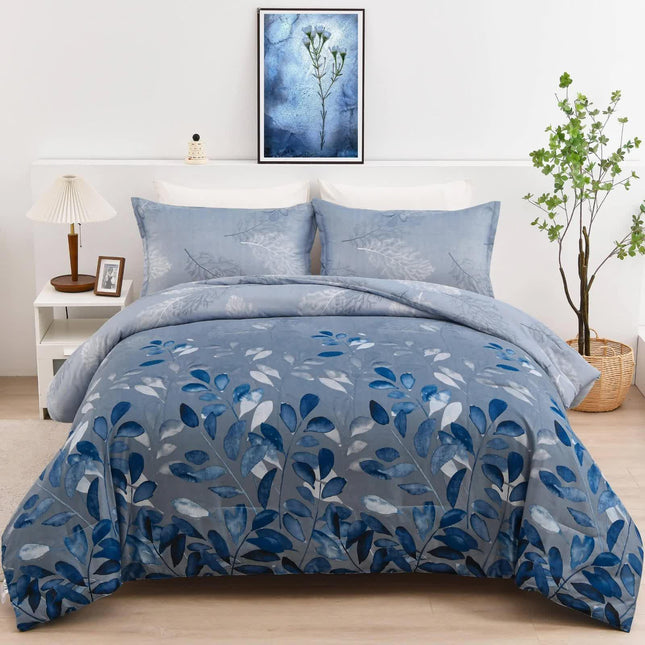 GlowUp Bedroom Comforter – 3‑Piece Insta‑Aesthetic Set.