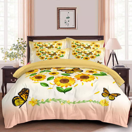 Airy Loft butterfly floral 3‑Piece Comforter Bundle – Relaxed.