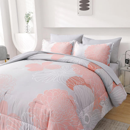 Zen Retreat Quilted Comforter Bundle – 3‑Piece Serenity Style.