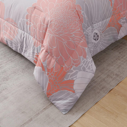 Zen Retreat Quilted Comforter Bundle – 3‑Piece Serenity Style.