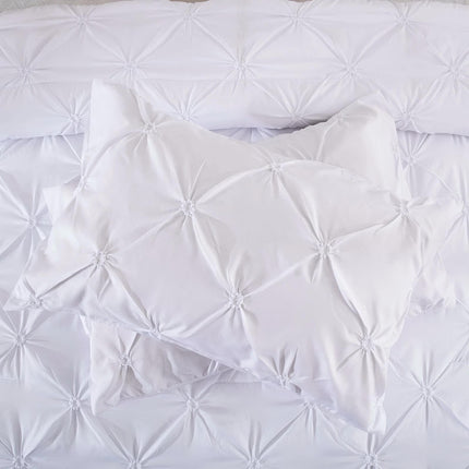 Minimal Mood white Comforter Collection – Modern 3‑Piece Set.