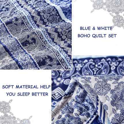 Sophisticated Quilted Coverlet and Pillowcases Set: A Timeless Addition - Queen size.