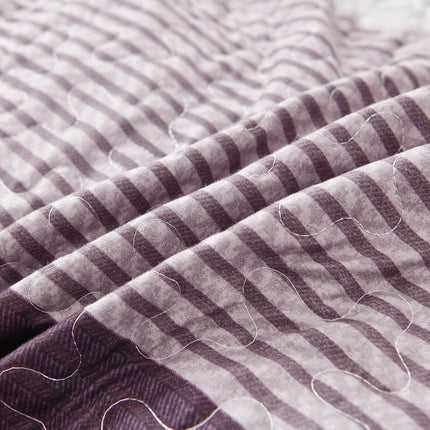 Radiant Quilted coverlet and pillowcovers set: Brighten Any Room - Queen size.