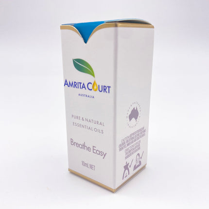 Amrita Court Pure and Essential Oils Breathe Easy 10ml.
