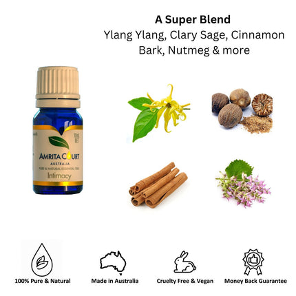 Amrita Court Pure and Essential Oils Intimacy 10ml.