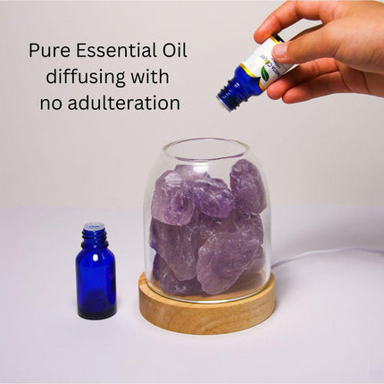 Aurora Crystal Diffuser - Amethyst.