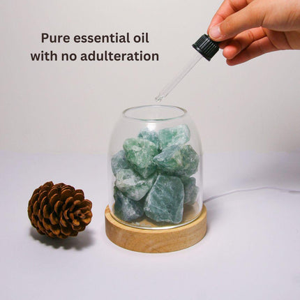 Aurora Crystal Diffuser - Green Calcite.