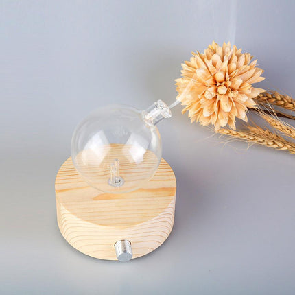 Geometry Round Nebuliser - Waterless Diffuser | Essential oil Burner | Aromatherapy| Home Fragrance.