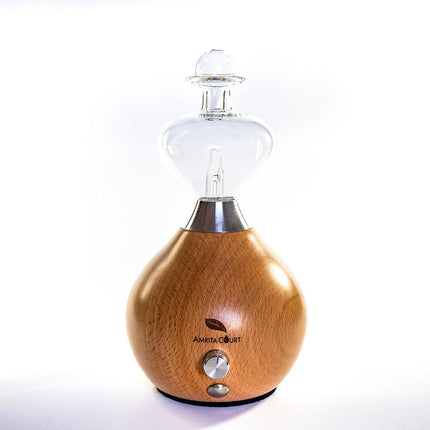 Hour Glass Waterless Aroma Diffuser — Wood.