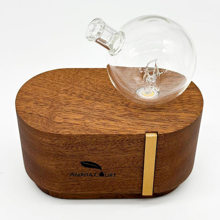 Portable Mini Orb Diffuser Redwood | Waterless Aroma Diffuser | No Plastics Essential Oil Diffusing.
