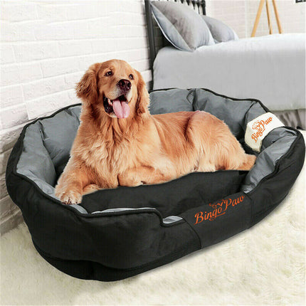 Thick Orthopedic Pet Bed Water-Resistant Cushion.