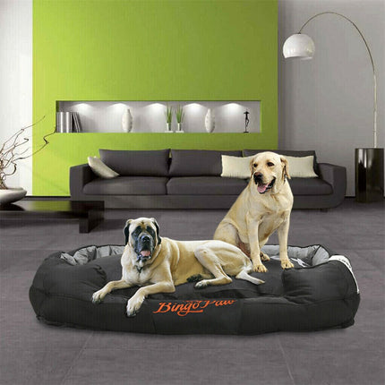 Thick Orthopedic Pet Bed Water-Resistant Cushion.