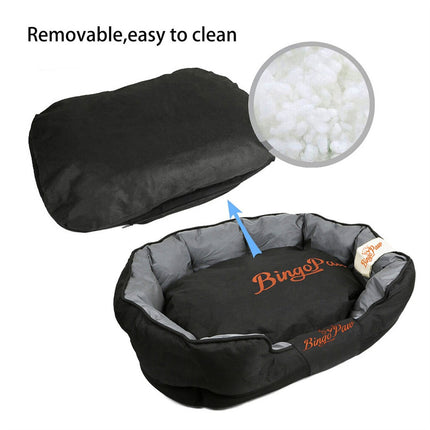 Thick Orthopedic Pet Bed Water-Resistant Cushion.