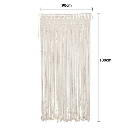 Boho Chic Macrame Tapestry Wedding Backdrop Arch Door Window Hanging Curtains.